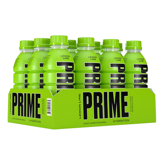 12 x LEMON LIME - Drink Prime AU